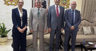 بسيسو يبحث مع السفير المغربي تعزيز التعاون في مجالات الإسكان والطرق وإعادة الإعمار