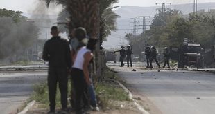 اندلاع مواجهات عقب اقتحام الاحتلال مخيم عقبة حبر جنوب أريحا