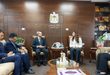 السفير الصيني لدى فلسطين سون تشن يلتقي بوزيرة العمل إيناس العطاري