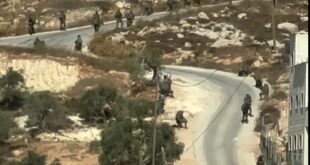 الاحتلال يجبر سكان منزلين على إخلائهما ويحوّل 16 منزلاً إلى ثكنات عسكرية في قصرة جنوب نابلس