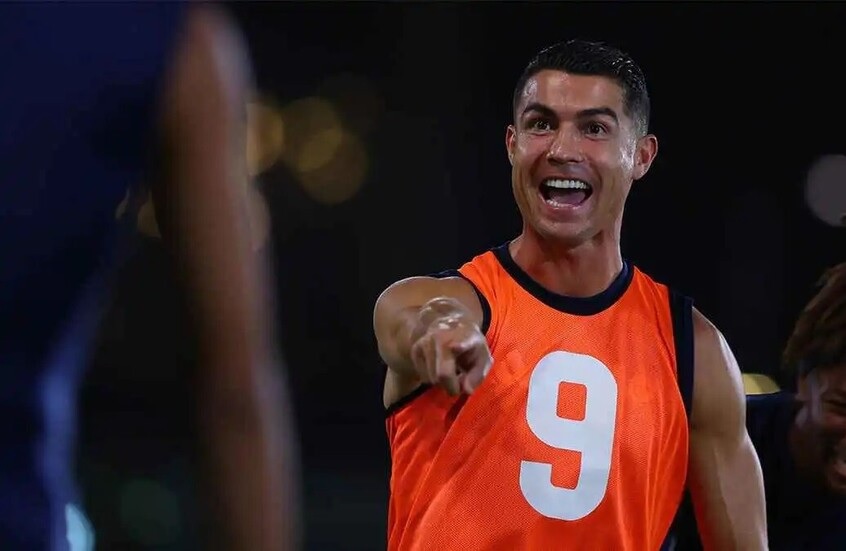 كريستيانو رونالدو يعود لتدريبات النصر السعودي