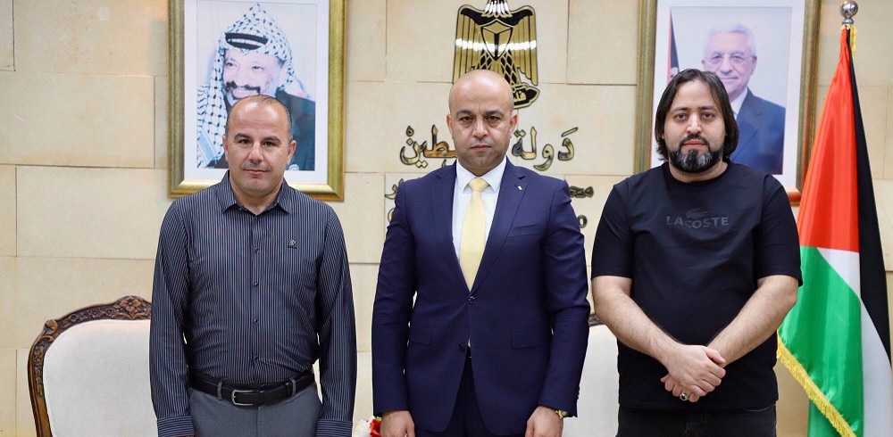 محافظ أريحا والأغوار يستقبل مدير النقل والمواصلات الجديد