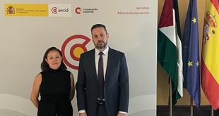 السفير فادي الحسيني يبحث مع الوكالة الإسبانية للتعاون الدولي المشاريع المنفذة في فلسطين