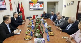 سفير الصين لدى فلسطين يزور جمعية الصداقة الفلسطينية الصينية
