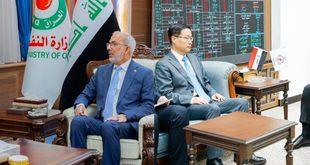 السفير الصيني لدى العراق شيانغ بوه يلتقي مع وزيري النفط والكهرباء العراقيين