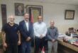 وفد من النضال الشعبي يلتقي الأمين العام لاتحاد الكتاب والادباء الفلسطينيين