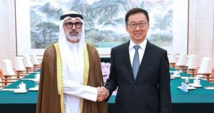 نائب الرئيس الصيني يلتقي وزير الخارجية الكويتي