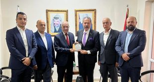 جمعية مدققي الحسابات القانونيين الفلسطينية تلتقي الأخ ياسر عباس «أبو عمار» عضو اللجنة المركزية لحركة فتح