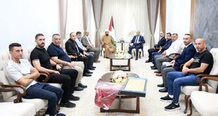 رئيس مجلس أمناء جامعة فلسطين الأهلية يستضيف وزير الأوقاف والشؤون الدينية الفلسطيني