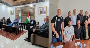 وفد من حركة فتح إقليم يطا وضواحيها يلتقي الأخ توفيق الطيراوي ومعالي الوزير اللواء ماجد فرج لتعزيز الجاهزية التنظيمية