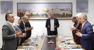 مركزية فتح تقرر باجتماعها البقاء بحالة انعقاد دائم وتبحث الأوضاع السياسية والحفاظ على المسار الديمقراطي والذهاب لحوار وطني شامل