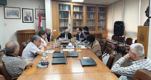 سفير الصين لدى لبنان تشن تشواندونغ يزور نقابة محرري الصحافة