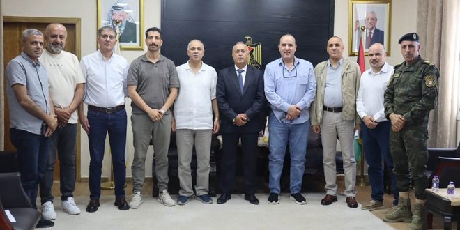 محافظ جنين يترأس الاجتماع الأمني الدوري ويؤكد أهمية تعزيز النظام والحفاظ على السلم الأهلي