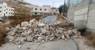 الاحتلال يغلق طريق العروب–بيت فجار وينصب حاجزين عسكريين في بيت لحم