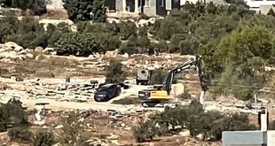 الاحتلال يهدم منشآت زراعية وسكنية في قرية عابا جنوب شرق جنين