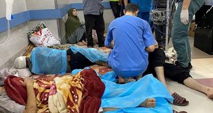 إصابتان إحداهما حرجة في قصف مسيّرة تجمعا للمواطنين في مخيم الشاطئ غرب مدينة غزة