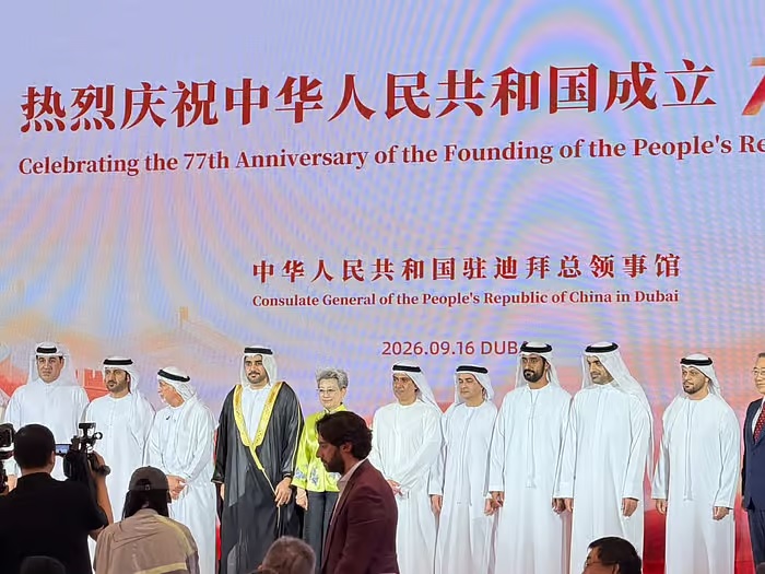 القنصلية العامة الصينية لدى دبي تقيم حفل استقبال بمناسبة العيد الوطني الصيني