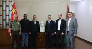 الوفد الفلسطيني المشارك في دورة إدارة الطوارئ للمسؤولين في الدول النامية يلتقي سفير دولة فلسطين لدى الصين