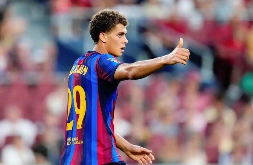 حمزة عبد الكريم يعلق على مشاركته الأولى مع برشلونة في الدوري الإسباني