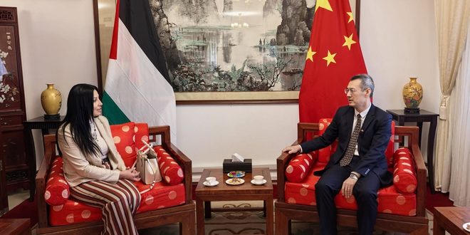 سفير الصين لدى فلسطين سون تشن : التعليم هو الأساس والأطفال هم الأمل