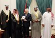 الرئيس محمود عباس يستقبل وفد المؤسسة الملكية البحرينية للأعمال الإنسانية