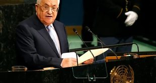 الرئيس محمود عباس يلقي اليوم كلمة فلسطين أمام الجمعية العامة للأمم المتحدة