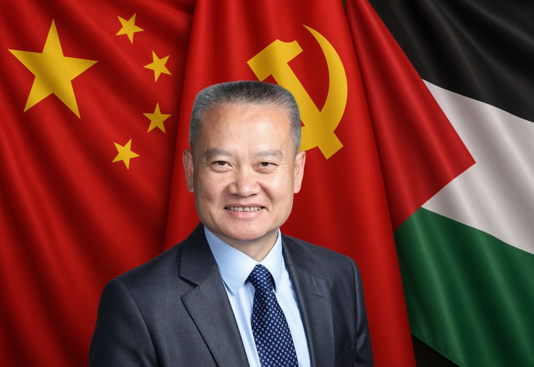 وزير العلاقات الخارجية للحزب الشيوعي الصيني ليو هاي شينغ يؤكد دعم الصين لحقوق الشعب الفلسطيني