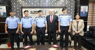 رئيس بلدية البيرة يستقبل مدير عام الشرطة الفلسطينية لبحث تعزيز التعاون المشترك