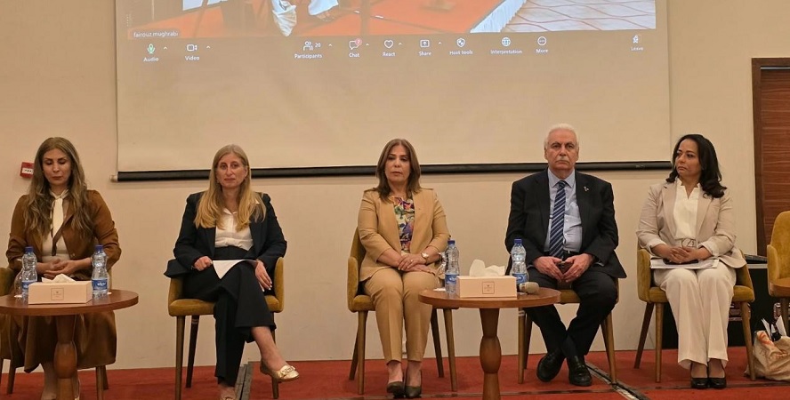 الخليلي خلال إطلاق مشروعي «استعادة الحيّز» و«شَمل»: بناء منظومة حماية وطنية شاملة تضمن ألا تُترك أي امرأة خلف الركب