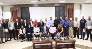 المدرسة الوطنية الفلسطينية للإدارة تختتم برنامج " فن ومهارات الإتيكيت والبروتوكول" للمديرين العامين في الهيئة العامة للشؤون المدنية