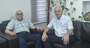 أمين عام فدا صالح رأفت يلتقي ممثل جمهورية روسيا الاتحادية لدى دولة فلسطين السفير غوتشا بواتشيدزه