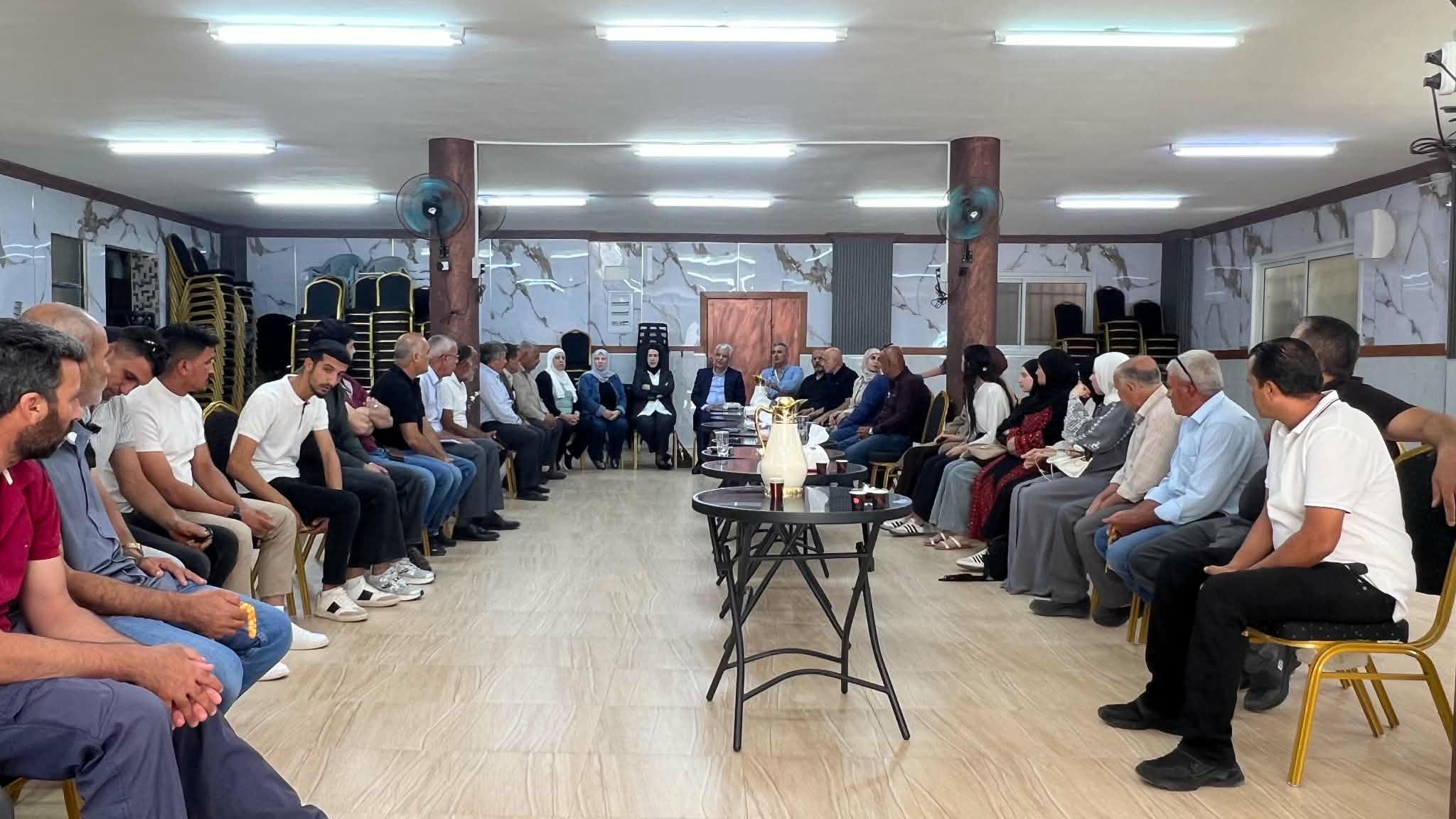 برئاسة أمين سر المجلس الثوري د. جمال الشوبكي.. وفد من حركة فتح يزور المغير دعما لصمود أهلها