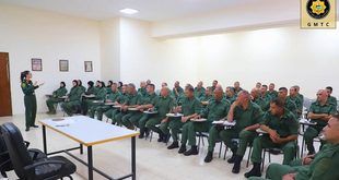 هيئة التدريب العسكري تنظم محاضرة حول «التخطيط الاستراتيجي والموازنات لقوى الأمن» لمنتسبي دورة تأهيل ضباط 38 و39