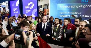 بجسر جوي رقمي يعبر الحدود.. فلسطين تسجل حضوراً لافتاً في المهرجان الدولي للشباب 2026 ويلتقي نائب رئيس الوزراء الروسي