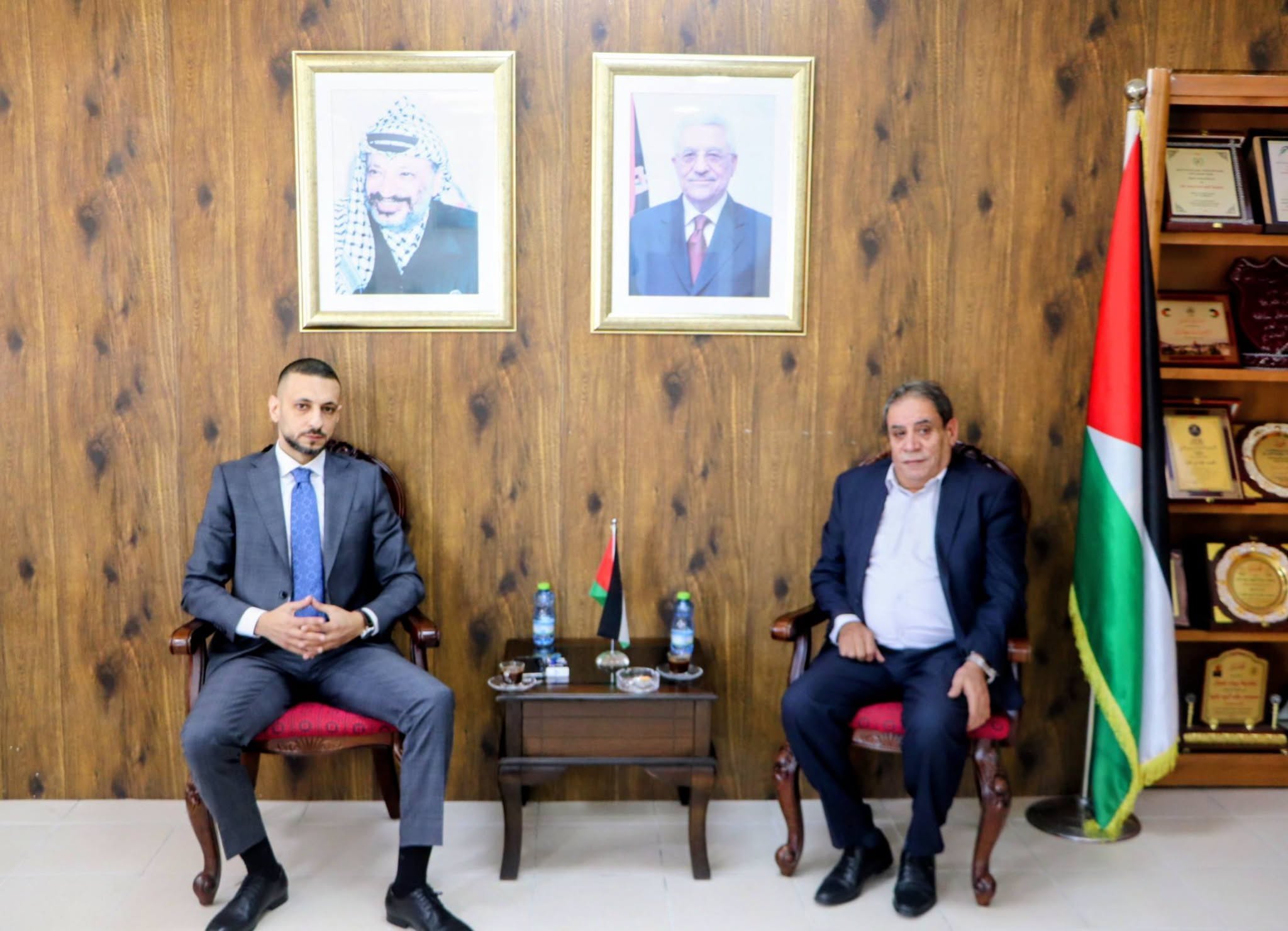 محافظ بيت لحم يلتقي مدير النيابة العامة الجديد ويبحث عدد من القضايا المتعلقة بالمدينة