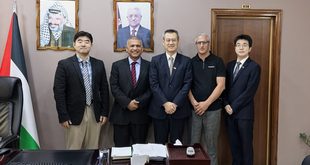 السفير الصيني لدى فلسطين يلتقي رئيس الجهاز المركزي للإحصاء الفلسطيني
