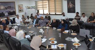 الحكم المحلي تعقد لقاءً في بلدية أريحا حول تنظيم الترخيص والأنظمة الناظمة