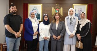 الخليلي تلتقي وفد جمعية عزون للتنمية والإبداع والتطوير لبحث سبل التعاون في دعم وتمكين النساء