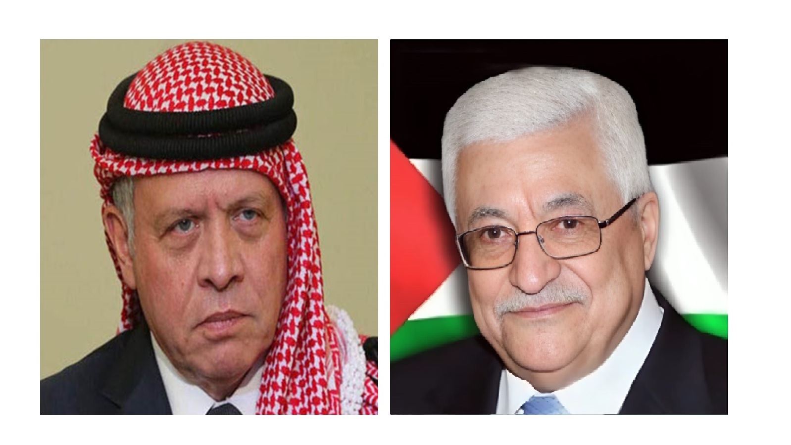 الرئيس محمود عباس يعزي الملك عبد الله الثاني بضحايا الاعتداء الإرهابي الذي استهدف كنيسة في الكرك