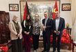 السفير الصيني لدى فلسطين سون تشن يلتقي وفداً من جمعية "عطاء فلسطين الخيرية"