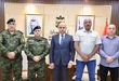 محافظ أريحا والأغوار د. حسين حمايل يستقبل قائد منطقة أريحا الجديد العقيد الركن عبد الحافظ الأطرش