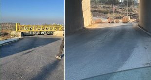 الاحتلال يغلق مدخل المغير الوحيد ويواصل إغلاق بوابة عين يبرود