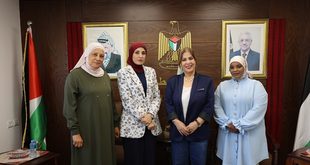 الخليلي تلتقي رئيسة جمعية نور شمس النسوية – طولكرم لبحث سبل التعاون ودعم وتمكين النساء