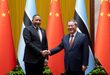 رئيس مجلس الدولة الصيني يلتقي رئيس بوتسوانا