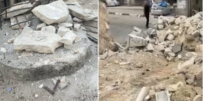 الاحتلال يشن حملة مداهمات وتحقيق ميداني ويدمر صروح الشهداء في قرى بمحيط نابلس