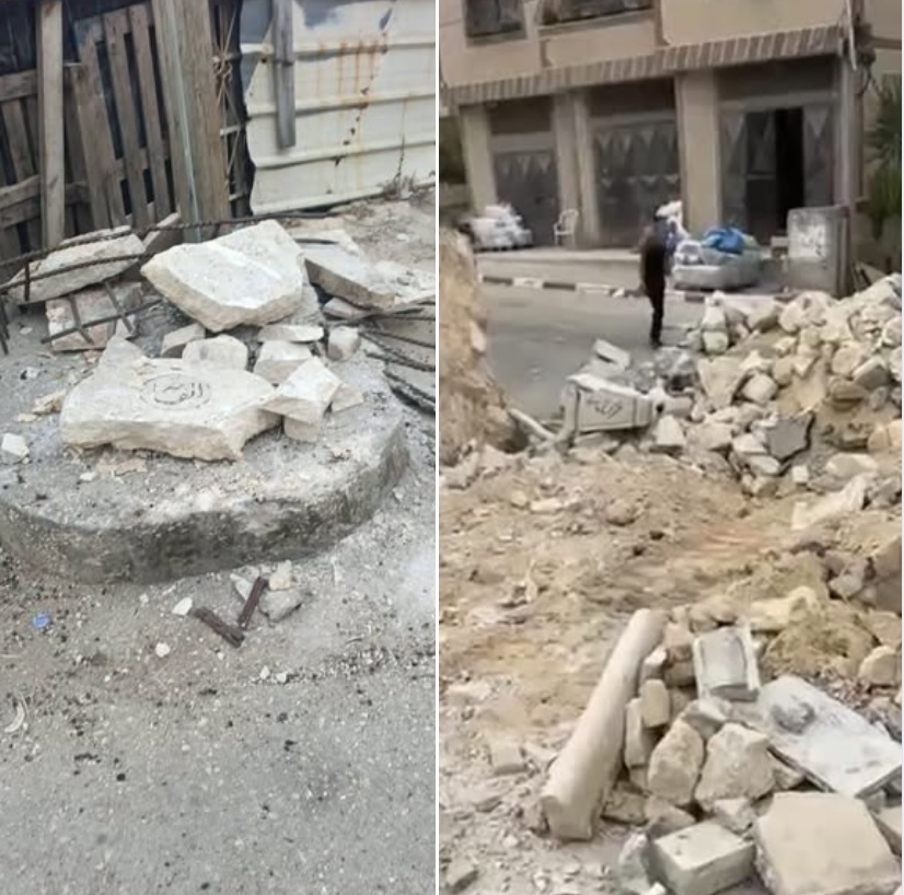 الاحتلال يشن حملة مداهمات وتحقيق ميداني ويدمر صروح الشهداء في قرى بمحيط نابلس