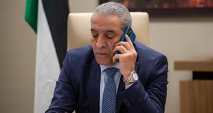 حسين الشيخ يعزي الحكومة الإسبانية بضحايا الحادث المأساوي‏