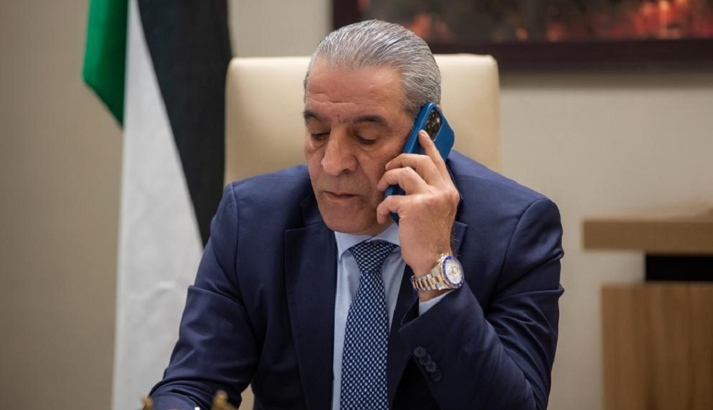 حسين الشيخ يعزي الحكومة الإسبانية بضحايا الحادث المأساوي