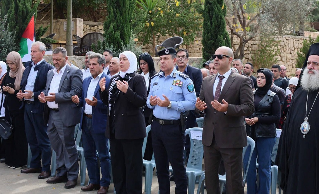 مفوضية العلاقات الخارجية في حركة فتح تشارك في فعالية إحياء ذكرى استشهاد القائد الرمز ياسر عرفات «أبو عمار» في قرية المغير