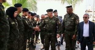 قائد قوات الأمن الوطني اللواء العبد إبراهيم خليل يزور منطقة أريحا والأغوار
